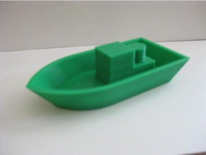 small boat toys & games toy 3d print model - Mito3D