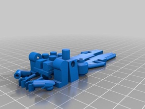lego figurine compatible w 2 halo fusil d'assaut minifig 3d print model - Mito3D