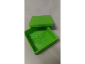 zelda theamed box 80mmx80mmx40mm containers 3d print model - Mito3D