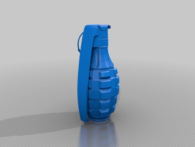 hand grenade replica scans & replicas 3D print model - Mito3D