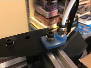 d-bot pushfit connector 3d printer parts 3d print model - Mito3D
