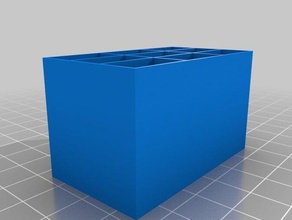 small part storage organization customized 3d print model - Mito3D