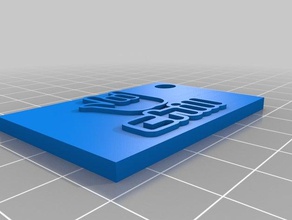 chill keychain signs & logos 3d print model - Mito3D