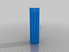 suppressor airsoft not actually suppressing anything accesories m4 silencer sniper 3d print model - Mito3D