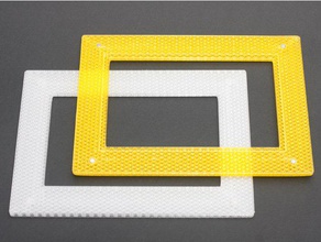 magnetic photo frame decor 3d print model - Mito3D