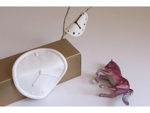 dali-Uhr Kunst 3d print model - Mito3D