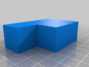 blocco di 4 La stampa 3d 3d print model - Mito3D