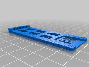 edificio modular de 4 x 2 las estructuras edificios personalizado 3d print model - Mito3D