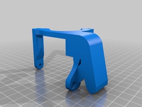 Ulaşmak için 25 mm-fan etrafında koli Volkan ayarlanabilir 3d yazıcı parçaları 3d print model - Mito3D