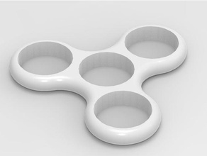 hand spinner 22x8x7mm Spielzeug & Spiele fidget spiner handspinner hand-spinner 3d print model - Mito3D