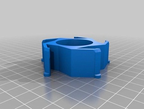 60 x30 biriktirme hub adaptörü 3d yazıcı parçaları özelleştirilmiş 3d print model - Mito3D