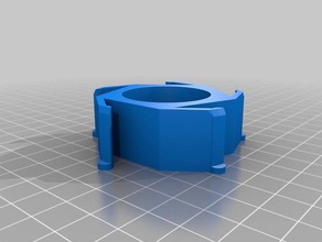 60 x32 côté droit bobine hub adaptateur L'imprimante 3d de pièces personnalisé 3d print model - Mito3D