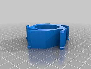 derecho concentrador adaptador Impresora 3d de las piezas personalizado 3d print model - Mito3D