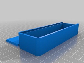 özelleştirilmiş parametrik kutusu sürgülü kapak benim araç sahipleri & kutu 3d print model - Mito3D