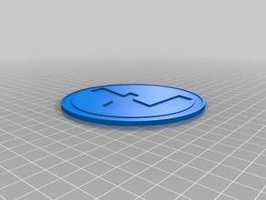 litecoin verre coaster ménage bitcoin les montagnes russes boire 3d print model - Mito3D