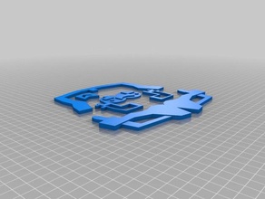 Schild filigrie 3d-drucken 3d print model - Mito3D