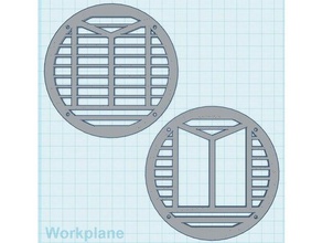 m1060 grill v2 l'audio 3d print model - Mito3D