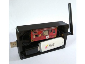pi zero sms gateway case computer raspberry 3d print model - Mito3D