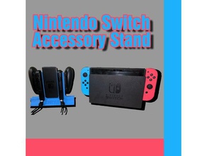 nintendo switch accessories stand video games accessory controller joy-con joycon 3d print model - Mito3D