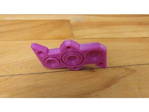 tri-spin mechanische Spielzeuge Lager einfach drucken fidget und zappeln hand spinner Spielzeug einzelnen Druck ärmel klein - 3d print model - Mito3D