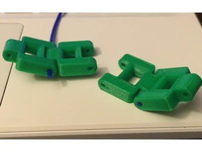Roboter tank tracks w 175 filament-pins in der Robotik 3d print model - Mito3D