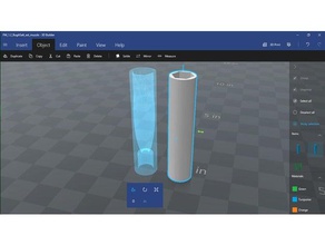 fireminion's bug-a-salt extended muzzle attatchment version 15 tools 3d print model - Mito3D