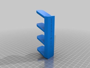 kim's first wall hook design decor 3d print model - Mito3D