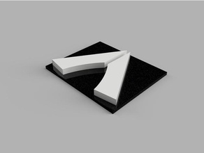 braken musician logo 3d printing 3d print model - Mito3D