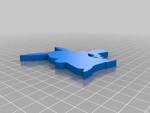 pikachu magnete del frigorifero arredamento pokemon figure 3d print model - Mito3D
