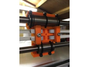 hipercubo evo lm10 10mm x-transporte Impressora 3d de peças 3d print model - Mito3D