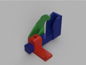 hypercube adjustable z endstop 3d printer parts 3d print model - Mito3D