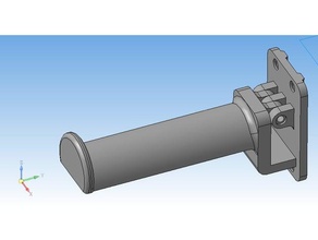 universal faltbar-filament-Halter 3d-Drucker Teile 3d print model - Mito3D