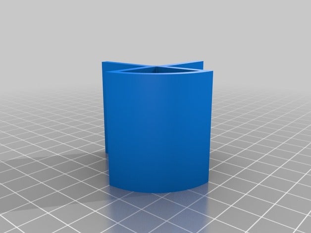 2040 - 90-Grad-Ecke Organisation 3D print model - Mito3D