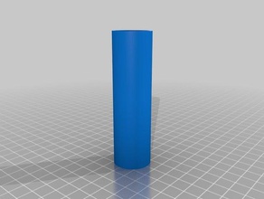 il mio personalizzato parametrico tubo del cilindro viewport hobby su misura 3d print model - Mito3D