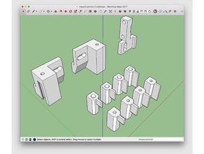 hypercube-evo z-endstop Links rechts 3d-Drucker Teile hypercube evolution 3d print model - Mito3D