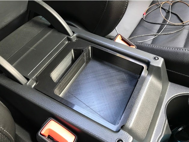 asiento de ateca pequeñas piezas la caja consola central cuadro coche 3D print model - Mito3D