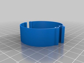 if you like click heart corner bracelets customized 3d print model - Mito3D