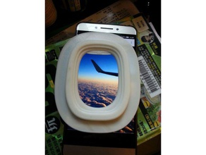 intax mini 8 Flugzeug-Fenster-Rahmen Kamera Flugzeug Foto-Rahmen Fenster 3d print model - Mito3D