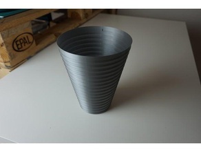 spiral vase Dekor Spirale 3d print model - Mito3D