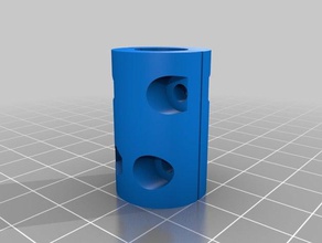 meine angepasste parametrische z-Achse Koppler stepper-Gewindestange coupling11 5 3d-Drucker Teile kundengebundene 3d print model - Mito3D