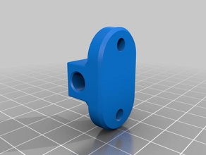 diy yagi element holder 3d print model - Mito3D
