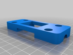 Antenne feedpoint clamp assembly Teile 3d print model - Mito3D