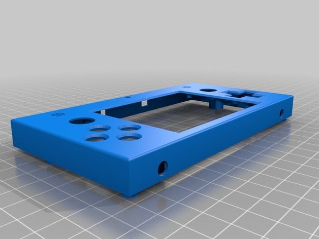 gamodroid c0 case electronics console game portable retrogaming video 3D print model - Mito3D