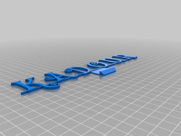 kadour L'impression 3d personnalisé 3D print model - Mito3D