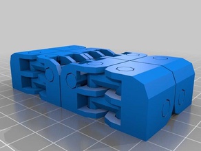 meu personalizados fidget cubo mecânico de brinquedos personalizado 3d print model - Mito3D