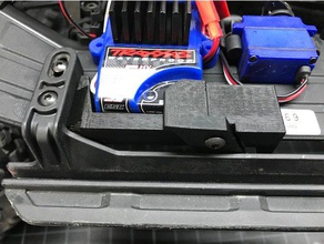 traxxas trx4 esc bouton d'alimentation à distance de levier - tour sans prendre corps r c véhicules voiture rc 3d print model - Mito3D