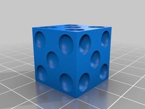 five dice 55555 3d print model - Mito3D