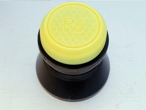 traseira tampa da lente - pentacon six p6 câmera praktisix 3d print model - Mito3D
