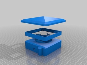 neopixel lampadaire L'impression 3d 3d print model - Mito3D