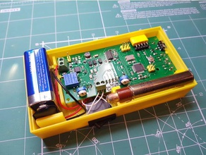 gabinete smd baseado no contador geiger sbt9 eletrônica diy dosímetro o ebay geiger-muller geigercounter caso impexeirs radiação radiômetro 3d print model - Mito3D
